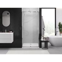 Sprchové dvere MEXEN EXO pivotové - dvojdielne - 125 cm - číre - chrómové - 819-125-000-01-00
