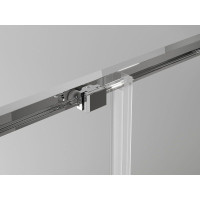 Sprchové dvere MEXEN EXO posuvné 110 cm - číre - chrómové - 8151-110-000-01-00