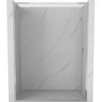 Sprchové dvere MEXEN EXO posuvné 130 cm - číre - chrómové - 8151-130-000-01-00