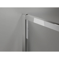 Sprchové dvere MEXEN EXO posuvné 90 cm - číre - chrómové - 8151-090-000-01-00