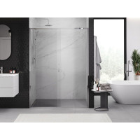 Sprchové dvere MEXEN EXO posuvné 130 cm - číre - chrómové - 8151-130-000-01-00