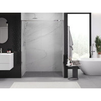 Sprchové dvere MEXEN EXO posuvné 130 cm - číre - chrómové - 8151-130-000-01-00
