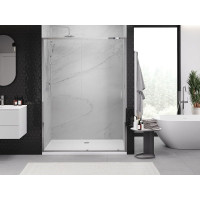 Sprchové dvere MEXEN EXO posuvné 130 cm - číre - chrómové - 8151-130-000-01-00