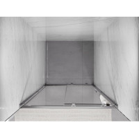 Sprchové dvere MEXEN EXO posuvné 110 cm - číre - chrómové - 8151-110-000-01-00