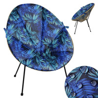 Vodeodolný podsedák do záhradného kresla ACAPULCO 91x72 cm - Blue Passion