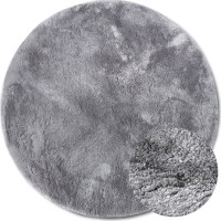 Kusový koberec Cosy 106110 Silver kruh z kolekcie Elle