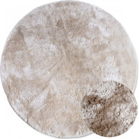 Kusový koberec Cosy 106111 Cream kruh z kolekcie Elle