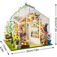 2Kids Toys miniatúra domčeka Rozkvitnutý altánok