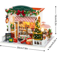 2Kids Toys miniatúra domčeka Vianočná cukráreň