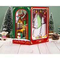 2Kids Toys Zarážka na knihy Biele Vianoce