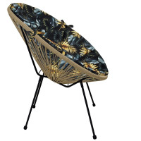 Vodeodolný podsedák do záhradného kresla ACAPULCO 91x72 cm - Zlaté palmy