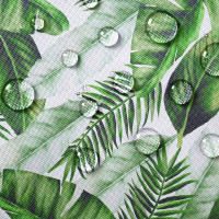 Vodeodolný podsedák do záhradného kresla ACAPULCO 91x72 cm - Listy banánovníka