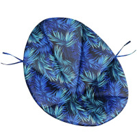 Vodeodolný podsedák do záhradného kresla ACAPULCO 91x72 cm - Blue Passion