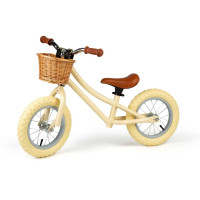 Bigjigs Toys Balančné odrážadlo krémové
