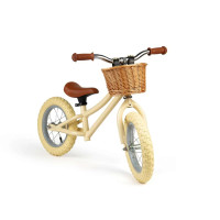 Bigjigs Toys Balančné odrážadlo krémové