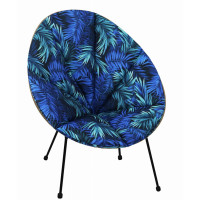 Vodeodolný podsedák do záhradného kresla ACAPULCO 91x72 cm - Blue Passion