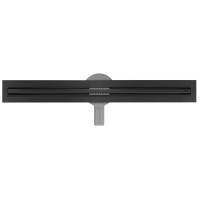 Sprchový žľab MAXMAX Mexen FLAT 360 SLIM - čierny, 1741100, 100cm