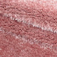 Kusový koberec Brilliant Shaggy 4200 Rose, 60x110 cm