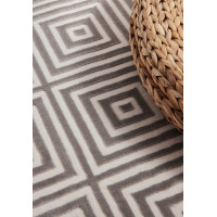 Kusový koberec Perles 106190 Cream Grey z kolekcie Elle