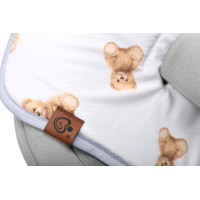 Vložka proti poteniu BABYMAM SUPER AIR 3D do autosedačky/kočíka - Macko Teddy