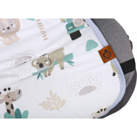 Vložka proti poteniu BABYMAM SUPER AIR 3D do autosedačky/kočíka - Na safari