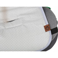 Vložka proti poteniu BABYMAM SUPER AIR 3D do autosedačky/kočíka - Šedé bodky na šedej