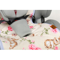 Vložka proti poteniu BABYMAM SUPER AIR 3D do autosedačky/kočíka - Tajomná záhrada