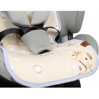 Vložka proti poteniu BABYMAM SUPER AIR 3D do autosedačky/kočíka - Žirafa