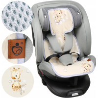 Vložka proti poteniu BABYMAM SUPER AIR 3D do autosedačky/kočíka - Žirafa