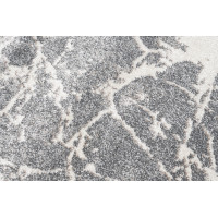 Kusový koberec LYDIA Marble - tmavě šedý/béžový