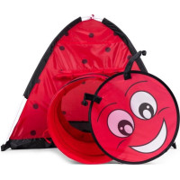 ECOTOYS Detský stan s vchodovým tunelom Lienka