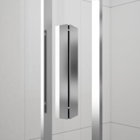 Polysan EASY polkruhová sprchová zástena 1000x1000mm EL4715