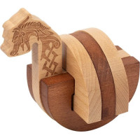 PROFESOR PUZZLE LOST&FOUND: Vikingská dračia loď