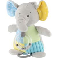 TEDDIES Naťahovací hrací strojček plyšový Slon
