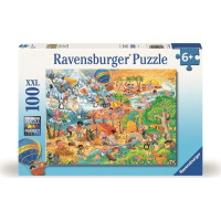 RAVENSBURGER Puzzle Zábava v každom ročnom období XXL 100 dielikov