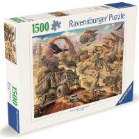 RAVENSBURGER Puzzle Apokalyptická púšť 1500 dielikov