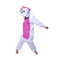 Overal KIGURUMI - jednorožec ružovobiely