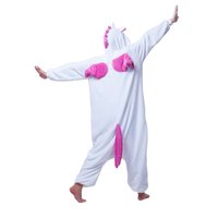 Overal KIGURUMI - jednorožec ružovobiely