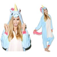 Overal KIGURUMI - jednorožec modrý