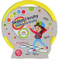 TEDDIES Farebné skákacie kruhy