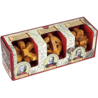 PROFESOR PUZZLE Great Minds: Slávni muži 3v1
