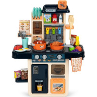 ECOTOYS Kuchynka so zvukmi a svetlami - modrá