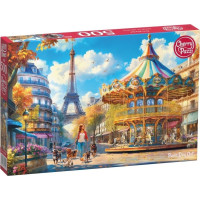 CHERRY PAZZI Puzzle Deň v Paríži 500 dielikov