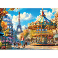 CHERRY PAZZI Puzzle Deň v Paríži 500 dielikov