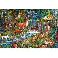 SCHMIDT Puzzle Lesné zvieratká 150 dielikov