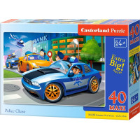 CASTORLAND Puzzle Policajný zásah MAXI 40 dielikov