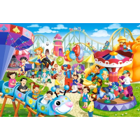 CASTORLAND Puzzle Zábavný park MAXI 40 dielikov