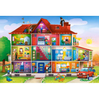 CASTORLAND Puzzle Život v dome MAXI 40 dielikov