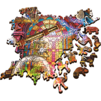 TREFL Drevené puzzle Magická komnata 1000 dielikov