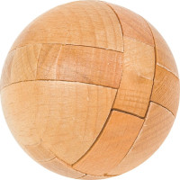 PROFESOR PUZZLE Drevený hlavolam Atom
